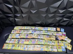 250+ Pokemon Cards Lot Damaged mid Era Base Set Pikachu Cyndaquil Meowth - Image 1
