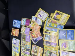 250+ Pokemon Cards Lot Damaged mid Era Base Set Pikachu Cyndaquil Meowth - Image 12