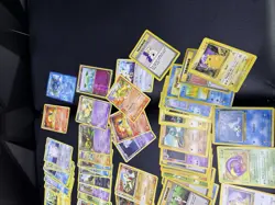 250+ Pokemon Cards Lot Damaged mid Era Base Set Pikachu Cyndaquil Meowth - Image 2