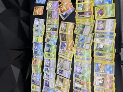 250+ Pokemon Cards Lot Damaged mid Era Base Set Pikachu Cyndaquil Meowth - Image 4