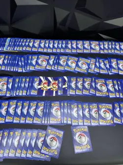 250+ Pokemon Cards Lot Damaged mid Era Base Set Pikachu Cyndaquil Meowth - Image 9