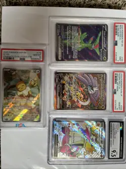Lot Of 4 Mixed PSA & CGC Graded Pokemon Cards Full Art Illustration Rares Holo - Image 1