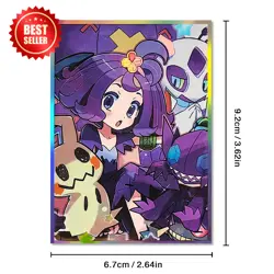 67×92Mm 120PCS Standard Size Anime Card Sleeves for TCG Top Loading Board Game C - Image 3