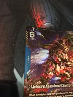 GUNDAM CARD GAME UNICORN GUNDAM (DESTROY MODE) GD01-002 LR+ FOIL ENGLISH NEWTYPE - Image 10