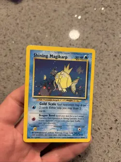 🎣 Pokémon TCG Shining Magikarp Neo Revelation Holo Card 66/64 🔥 - Image 5