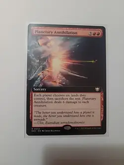 Mtg - Planetary Annihilation *Extended Art* #BE-112 - Image 1