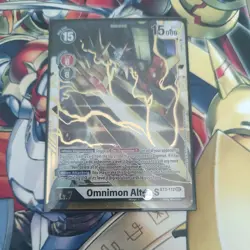 Omnimon Alter-S Secret Rare Digimon Card Game BT3-112 English NM - Image 6