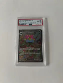 PSA 10 Pokemon Venusaur ex 198/165 SIR Scarlet & Violet 151 GEM MT card - Image 4