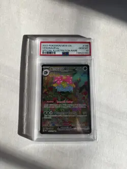 PSA 10 Pokemon Venusaur ex 198/165 SIR Scarlet & Violet 151 GEM MT card - Image 5