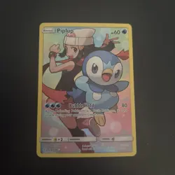 Piplup 239/236 Cosmic Eclipse Secret Rare Pokémon TCG Card - Image 1