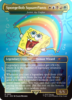 Mtg Magic Card Secret Lair SpongeBob Bikini Bottom FOIL Sealed - Image 10