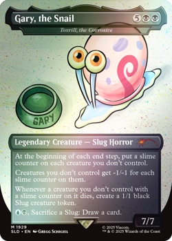 Mtg Magic Card Secret Lair SpongeBob Bikini Bottom FOIL Sealed - Image 13