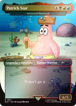 Mtg Magic Card Secret Lair SpongeBob Bikini Bottom FOIL Sealed - Image 3