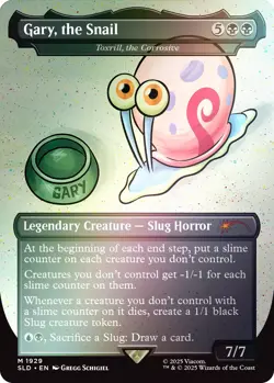 Mtg Magic Card Secret Lair SpongeBob Bikini Bottom FOIL Sealed - Image 5