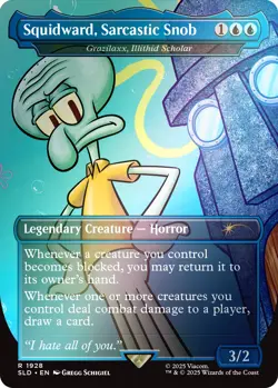 Mtg Magic Card Secret Lair SpongeBob Bikini Bottom FOIL Sealed - Image 6