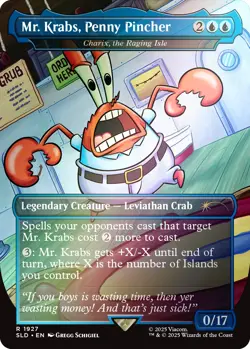 Mtg Magic Card Secret Lair SpongeBob Bikini Bottom FOIL Sealed - Image 7
