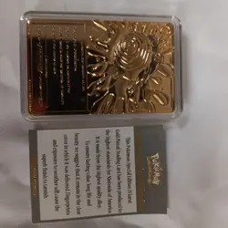 Pokémon PIKACHU Polywhirl 24k Gold-Plated Trading Card & Pokeball - Burger King - Image 9