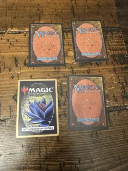 Magic The Gathering Mtg 4 Card Lot Sinkhole Unlimited 30th Edition - Image 2