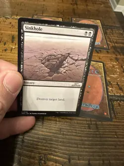 Magic The Gathering Mtg 4 Card Lot Sinkhole Unlimited 30th Edition - Image 3