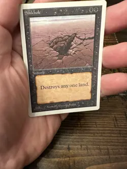 Magic The Gathering Mtg 4 Card Lot Sinkhole Unlimited 30th Edition - Image 5