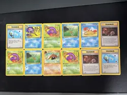 Pokemon Fossil 1st Edition WOTC Bundle x12 Cards - Image 1
