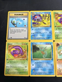 Pokemon Fossil 1st Edition WOTC Bundle x12 Cards - Image 2