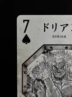Kaiou Dorian Baki Series All Star Playing Card Anime Manga Collection - Image 2