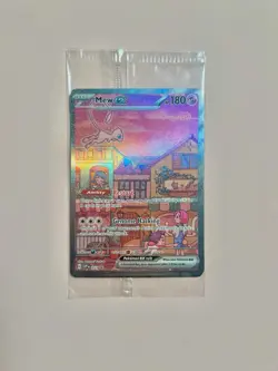 Pokemon Mew ex SVP-EN/053 Special Illustration Rare 151 UPC Promo Card Sealed - Image 3