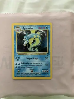 Pokémon Gyarados Holo Rare Card 7/130 Base Set 2 - Image 10