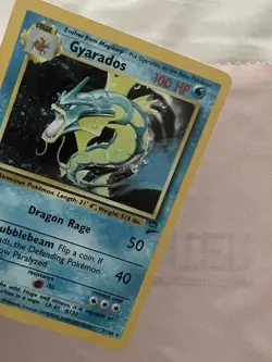 Pokémon Gyarados Holo Rare Card 7/130 Base Set 2 - Image 6