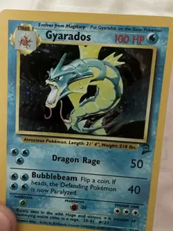 Pokémon Gyarados Holo Rare Card 7/130 Base Set 2 - Image 8