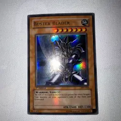 Yugioh - Buster Blader PSV-050 1st Edition MP/LP - Pharaoh's Servant First Print - Image 1