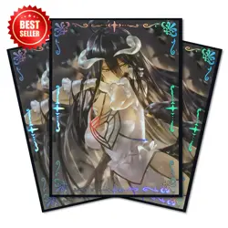 67×92Mm 120PCS Holographic Anime Card Sleeves for TCG Top Loading Board Game Car - Image 5
