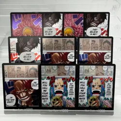 10 X ONE PIECE DON FOIL CARDS AS PICTURED - Image 2