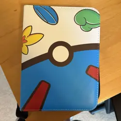Pokemon Card Binder, Trading card binderFit for 400 Cards, with 50 Removable - Image 1