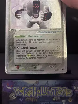 Pokemon Card Registeel ex 99/101 ex Hidden Legends Rare Holo Played - Image 3