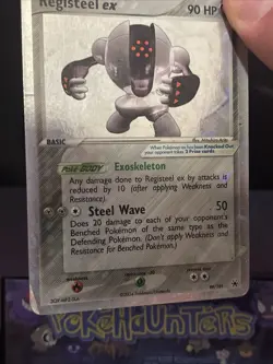 Pokemon Card Registeel ex 99/101 ex Hidden Legends Rare Holo Played - Image 4