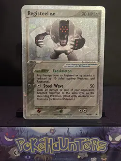 Pokemon Card Registeel ex 99/101 ex Hidden Legends Rare Holo Played - Image 6