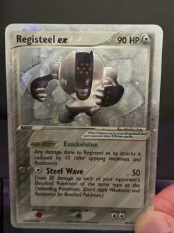 Pokemon Card Registeel ex 99/101 ex Hidden Legends Rare Holo Played - Image 7
