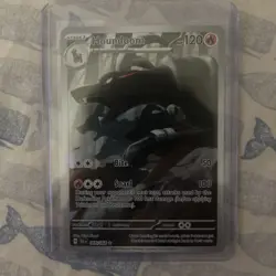 Houndoom 66/64 Shrouded Fable Illustration Rare Card, Near Mint Condition - Image 1
