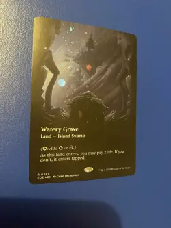 Watery Grave (Borderless) COSMIC FOIL Edge Of Eternities Card - Image 1