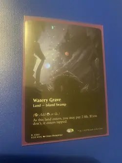 Watery Grave (Borderless) COSMIC FOIL Edge Of Eternities Card - Image 4