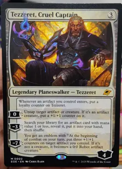 Tezzeret, Cruel Captain - 0002 - Edge of Eternities - MTG - NM/M Ships Now - Image 1
