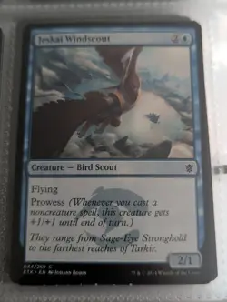 1x Jeskai Windscout  - NM English MTG - Khans of Tarkir (F) - Image 1