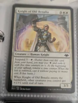 1x Knight of Old Benalia   - NM English MTG - Modern Horizons (F) - Image 1
