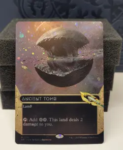 MTG Ancient Tomb - Edge of Eternities: Borderless Galaxy Foil (EOS 0091) - Image 1