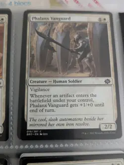 Phalanx Vanguard 019/287- MTG - NM - Brothers War (F) - Image 1