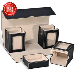 Card Deck Box for MTG with Commander Display, 4-In-1 Removable Card Case with Di - Image 8