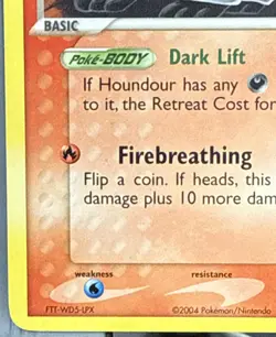 Pokemon TCG Houndour * 60/109 * Team Rocket Returns * Common * Regular * 2004 - Image 5