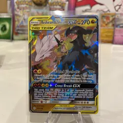 Reshiram and Zekrom GX Tag Team 157/236 | VERY GOOD CONDITION pokemon sun moon - Image 1